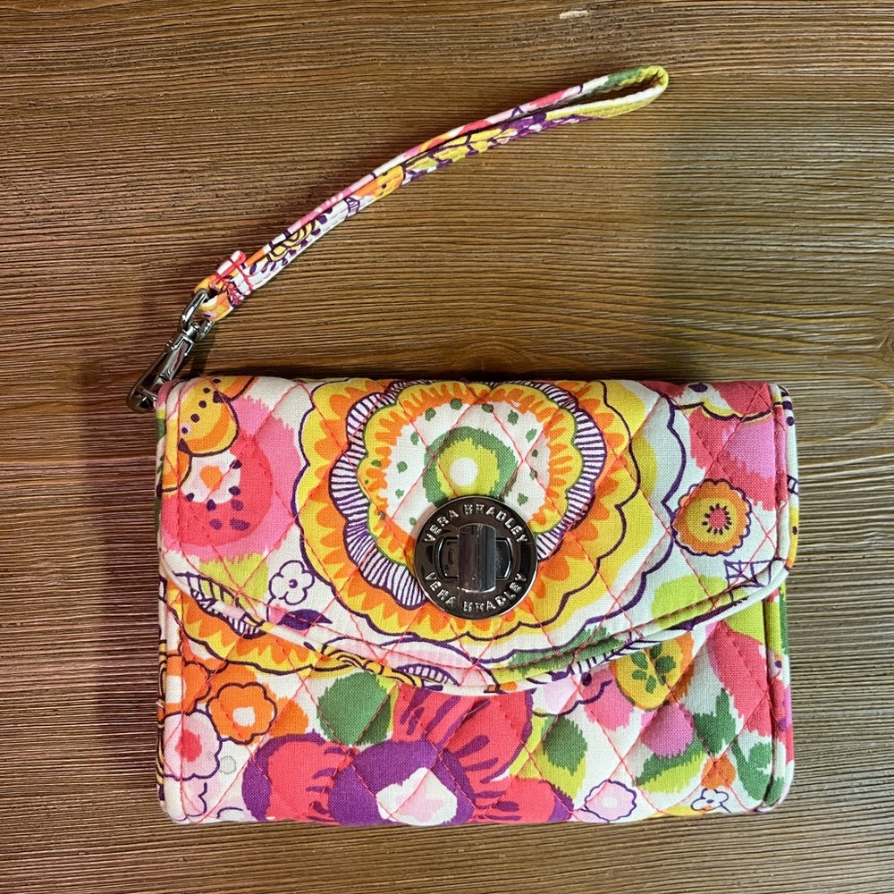 Vera Bradley Wristlet/Wallet - Clementine Spring 2014